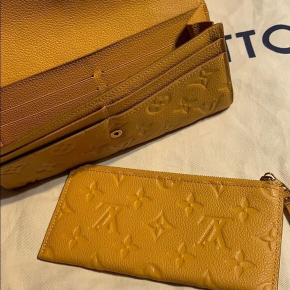 Louis Vuitton Saffron Monogram wallet - Picture 3 of 8